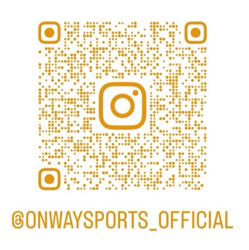 Follow Onway Sports on Instagram @onwaysports_official
